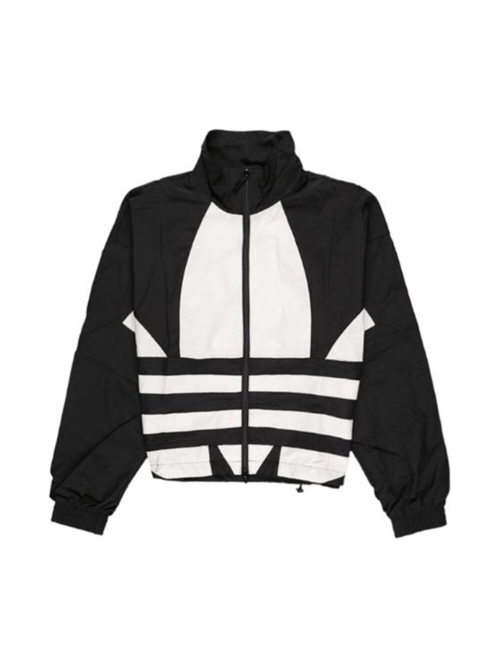 adidas Originals Large Logo Track Top Black White Size S